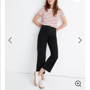 Madewell Slim Wide-leg crop